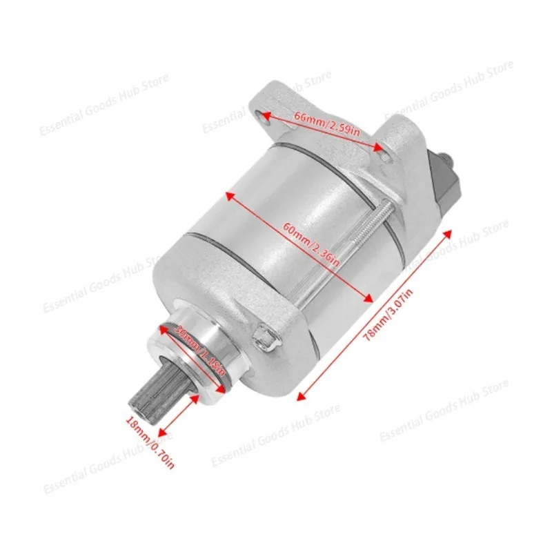 

Motorcycle parts: Starter motor, starting motor. Part number 31200-MKE-A71, applicable FOR Honda CRF450R.