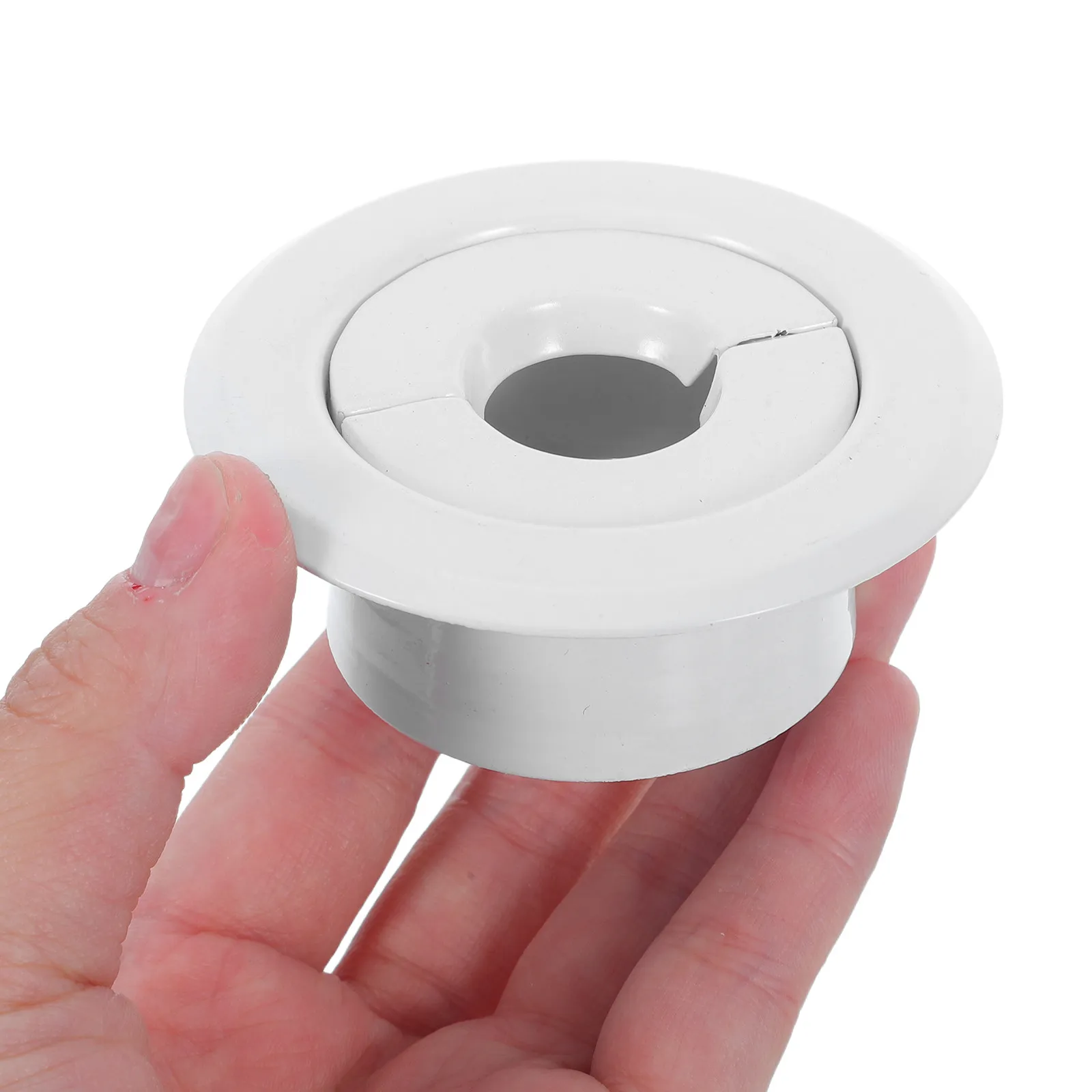 

2Pcs Fire Sprinkler Escutcheon Ring Cover Set Modern Decorative Recessed Trim for Ceiling Sprinkler Head Retrofit Home Office