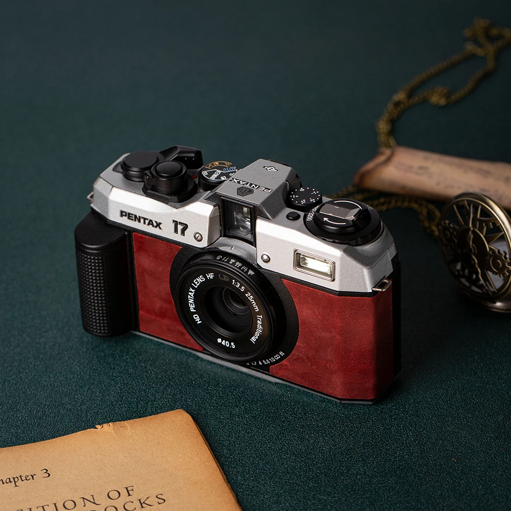 

Personality DIY Grip Sticker for PENTAX 17 Skin Camera Decorative Skin Genuine Leather Decal Skin Camera Sticker Accessories