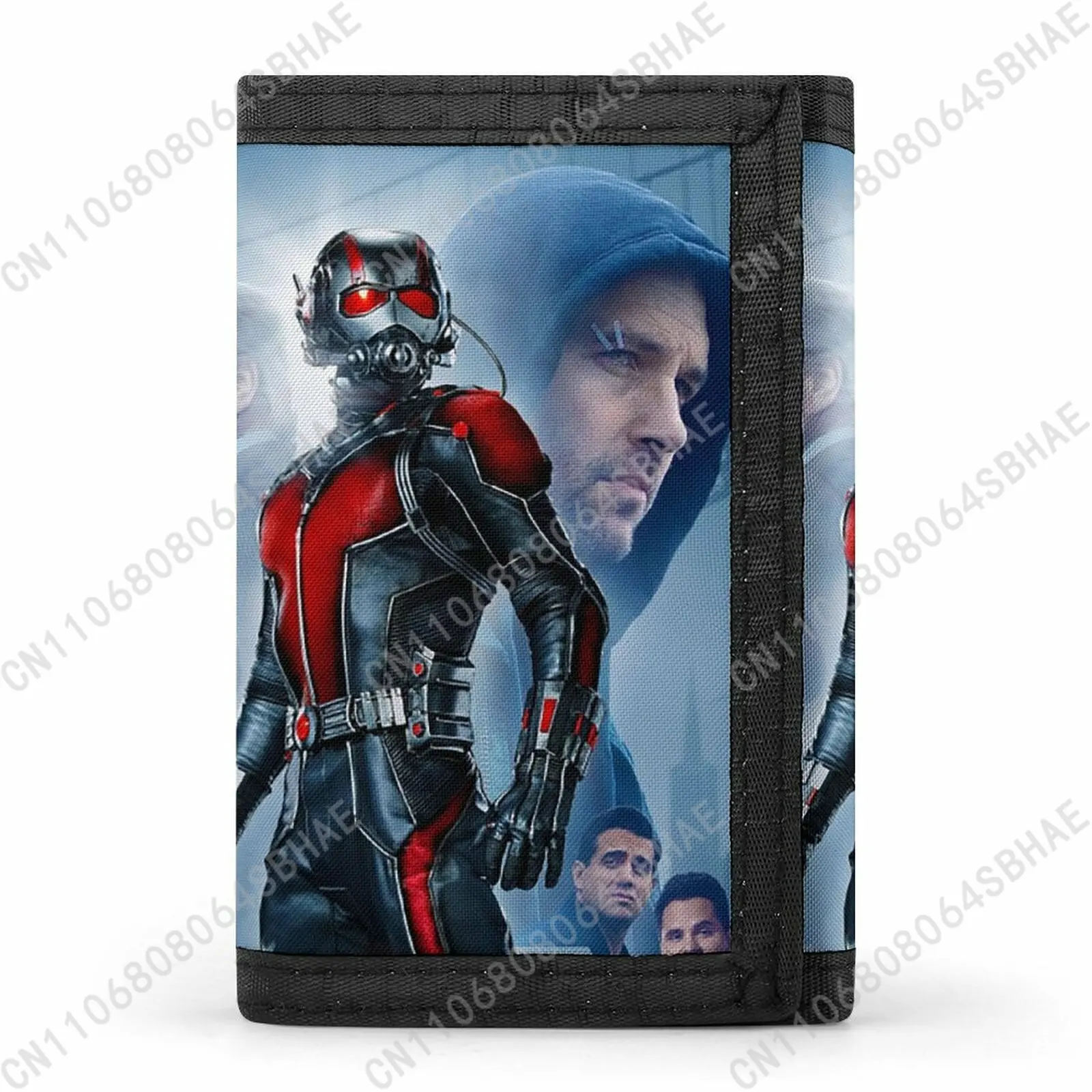 

Marvel Ant Man Tri Fold Wallet Teenage Girls Boys Slim 3 Fold Card Personalized Pattern Purse School Daily Use Cosplay