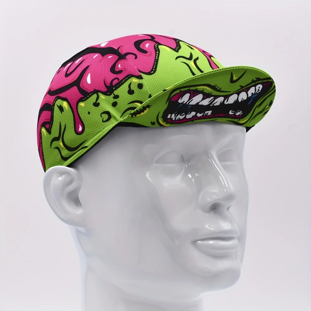 Retro Skull Hat, Cycling Cap, Breathable Quick Dry Bike Riding Cap, Cycling Equipment