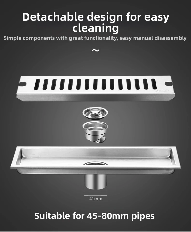 

Multiple Sizes Floor Drain Core Filter Screen Anti-odor Floor Drain Filter Drainage Stainless Steel Floor Strainer
