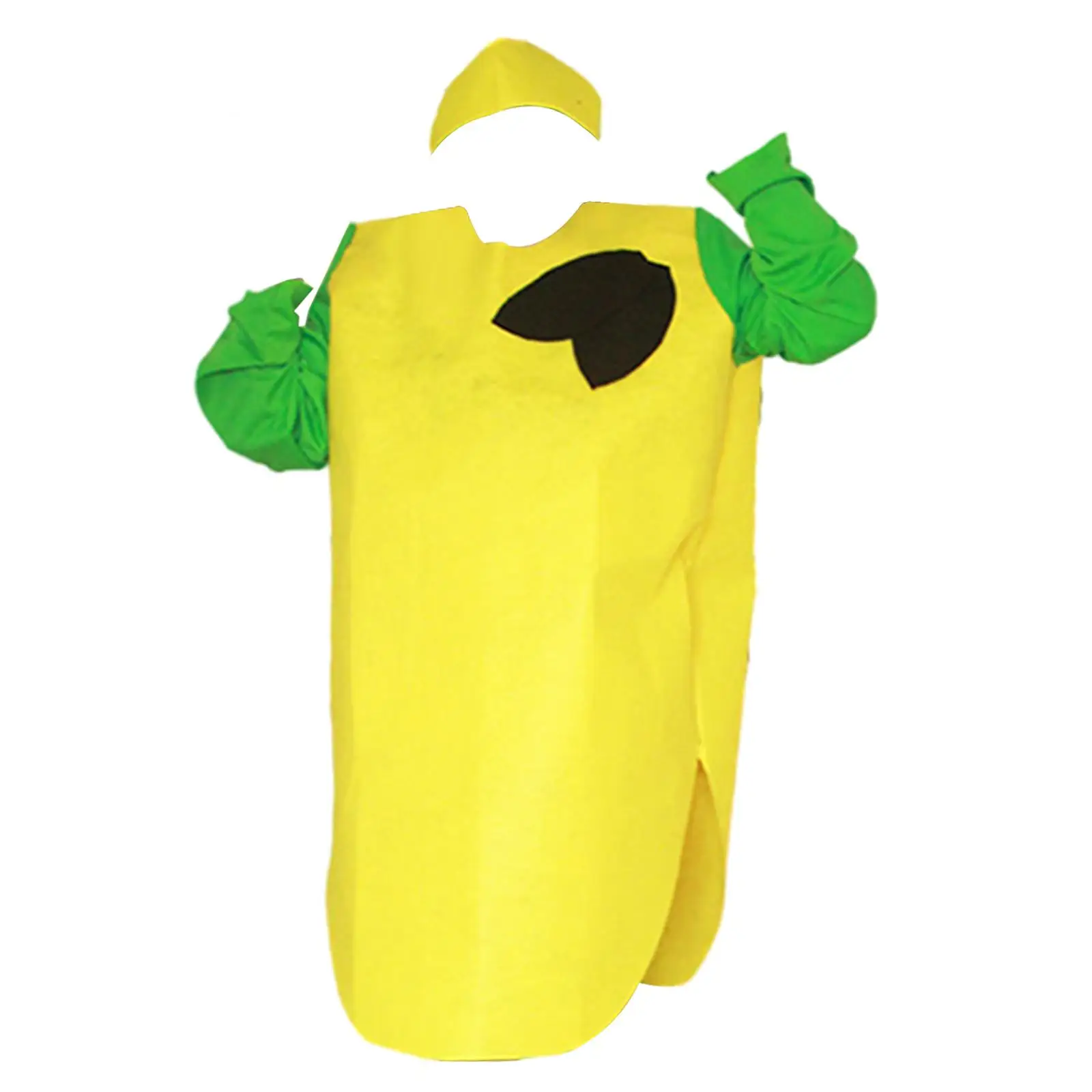 Adults Fruit Costume Novelty Food Costume Decorative for Women Men Outfit Props with Headpiece for Party Carnival Pretend Play