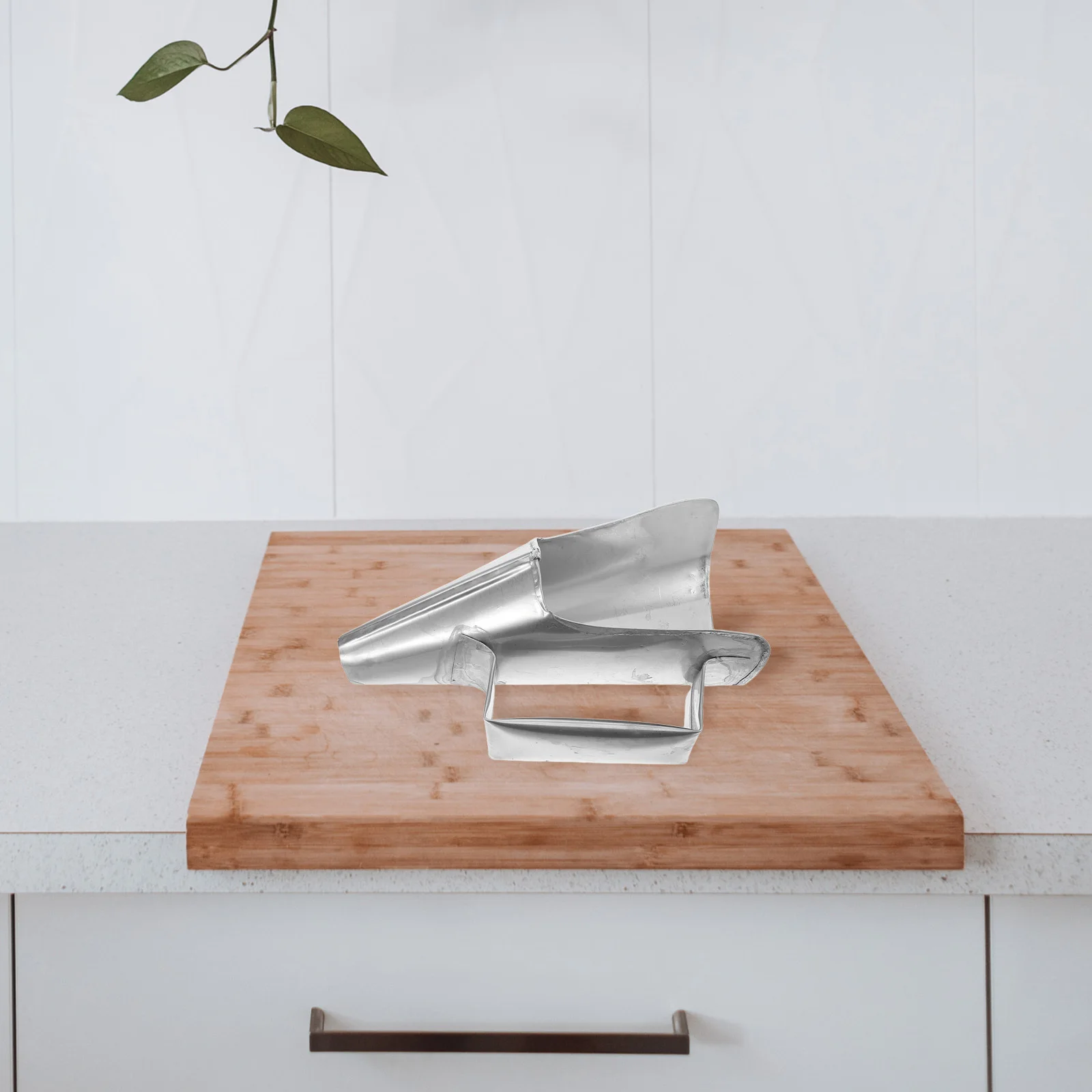 

Wide Mouth Kitchen Food Packaging Funnel Metal Transfer Tool for Chicken Claws Filling Bottles Canning Cooking Stable Base Easy