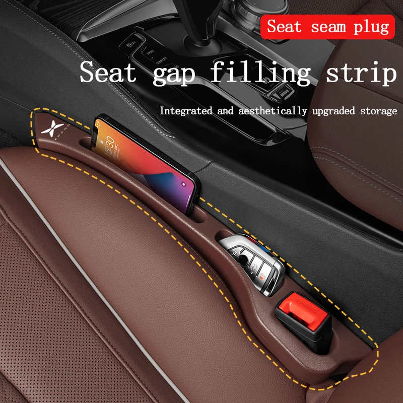 

For Fiat 500 600 Topolino Fastback Cronos Mobi Car Seat Gap Plug With Card Slot Car Seat Seam Plug Strip Car Interior Accessorie