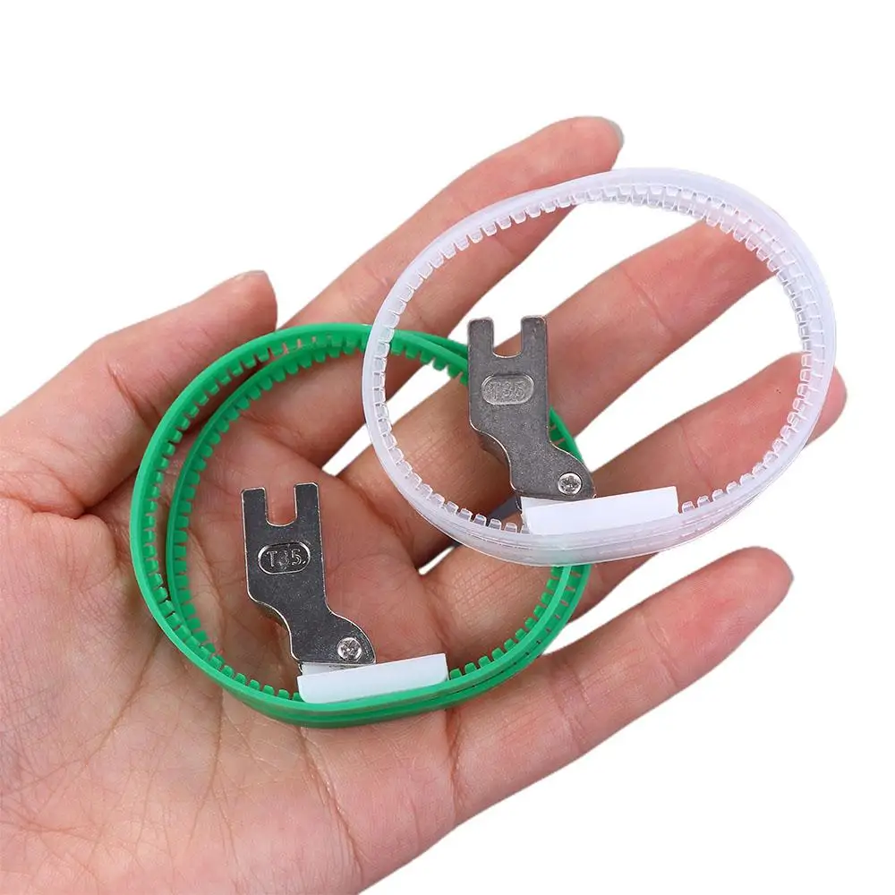 

Прочное двойное роликовое пластиковое кольцо для кожаной роликовой лапки, детали швейной машины, прижимная лапка, швейные аксессуары