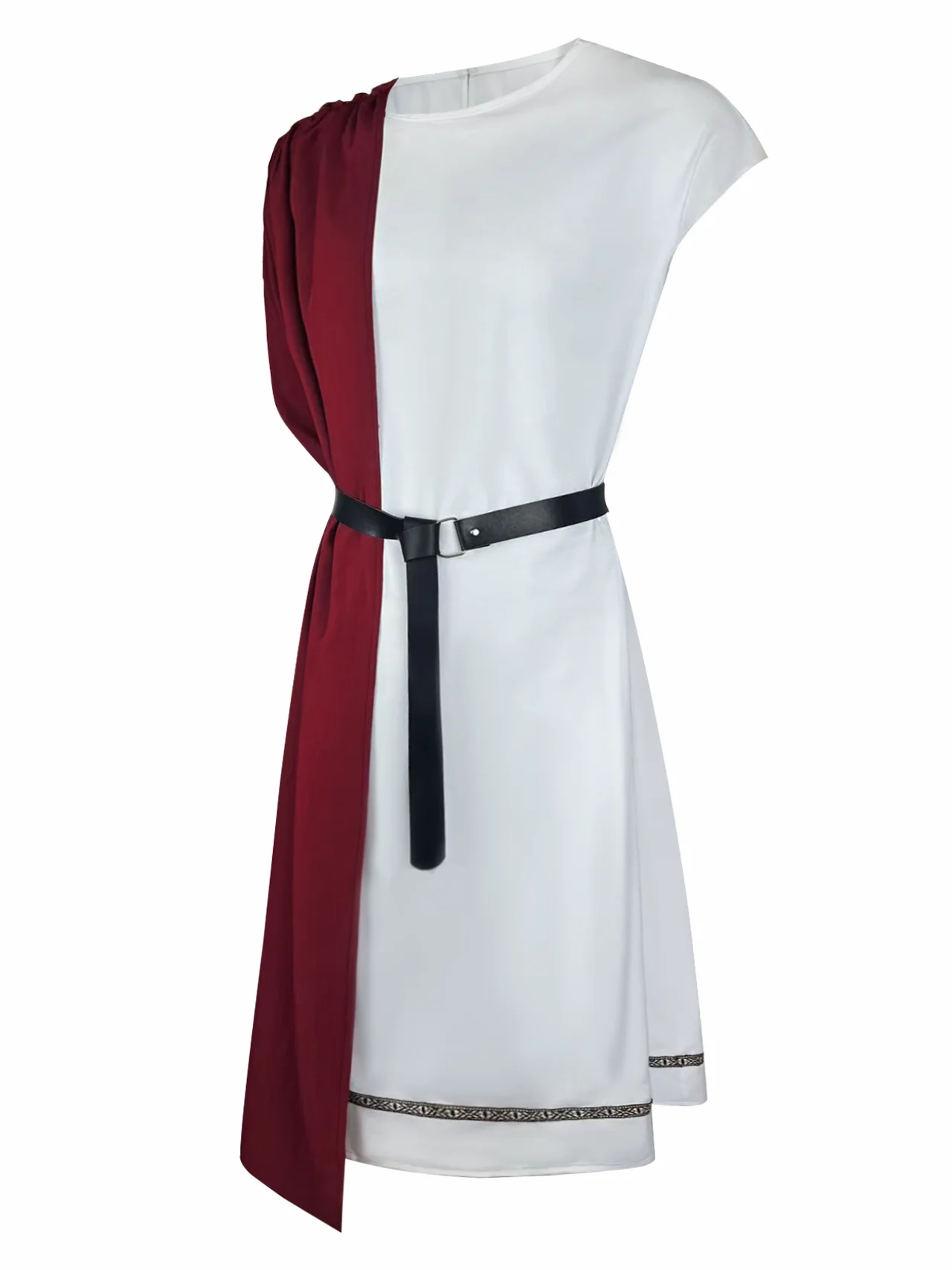 Disfraz de Halloween para adultos, disfraz de estilo griego europeo Medieval con accesorios de corona de Laurel, actuación de Cosplay