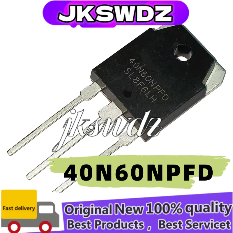 

5Pcs 100% NEW 40N60FD2 40N60NPFD 50T60FD1 TO-3P IC Chip In Stock