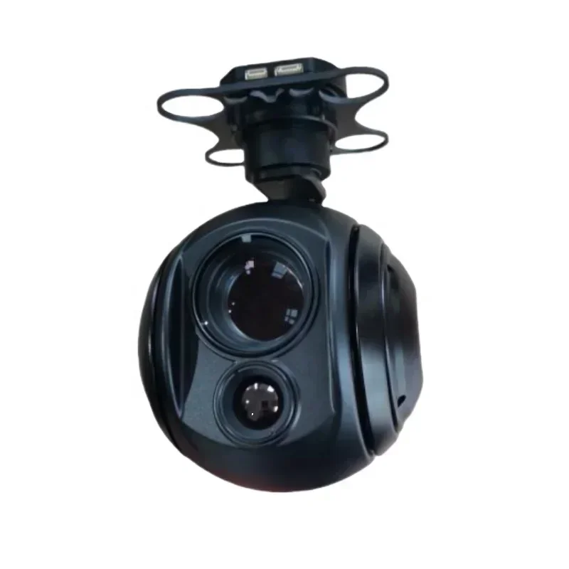 2026 Premium  TOPOTEK 30x optical zoom camera, 4K 8 mega pixel, 13mm 640*512 thermal imaging camera with 3-axis gimbal f