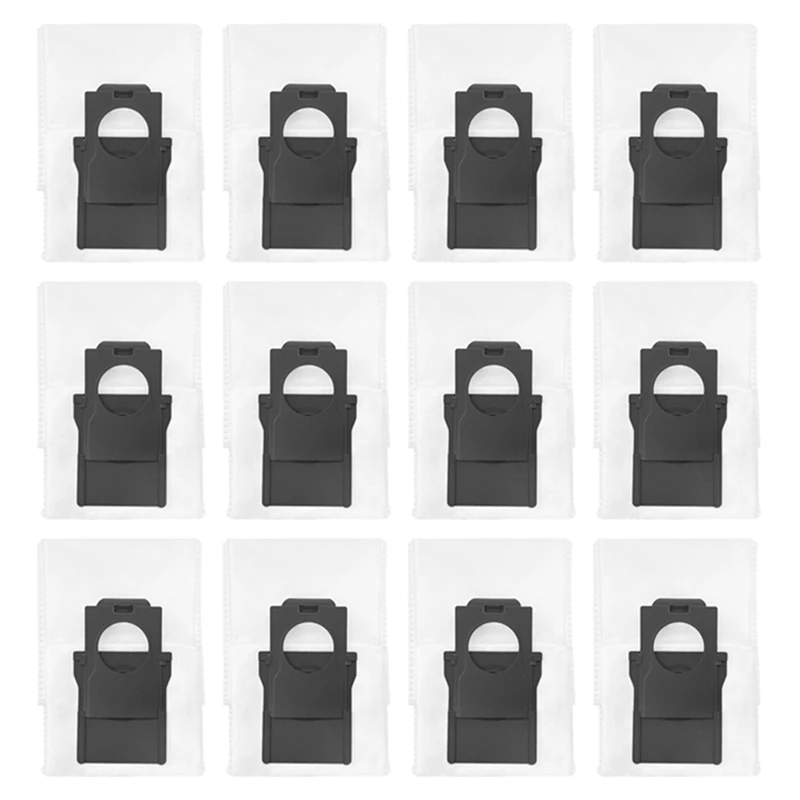 Saco de poeira para Dreame Bot, Acessórios Robô Aspirador, X30, X30Pro, Ultra, Plus, 12pcs