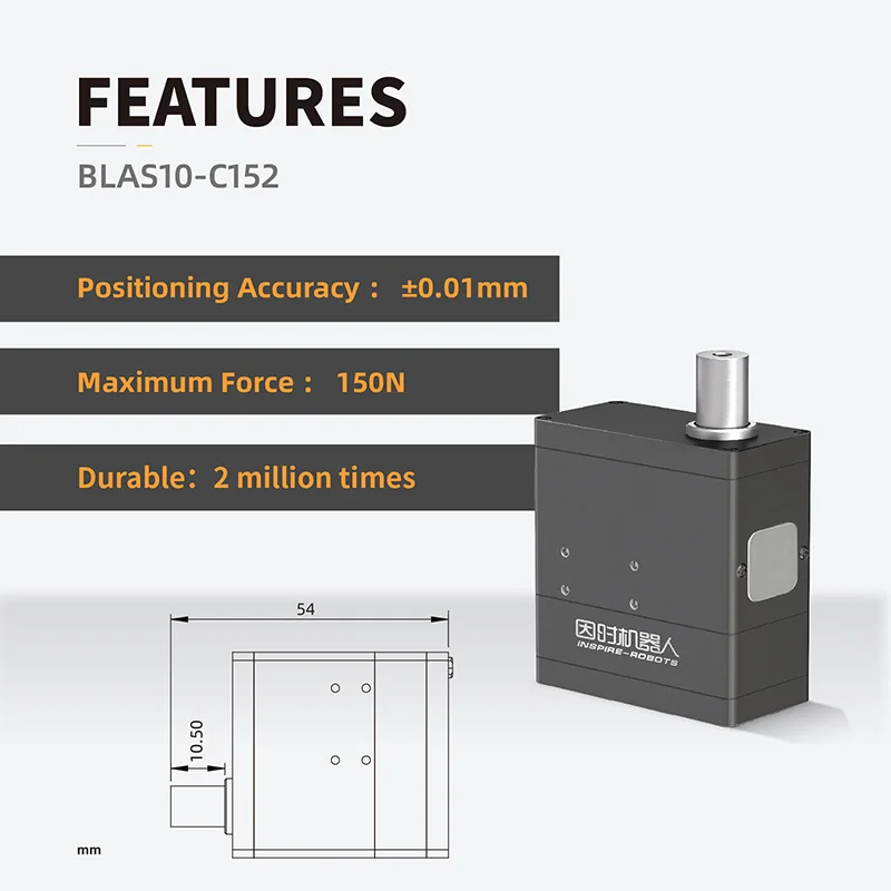 12V Brushless Motor Smart Micro Linear Servo Actuator Small Motor with Planetary Roller Screw for Industrial Automation