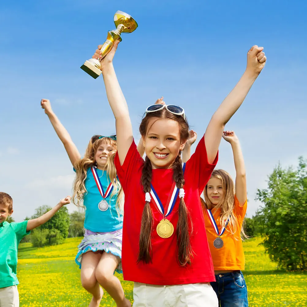 

12Pcs Number Medals High Quality Sports Awards Sporting Event School Sports Meet Winner Medals Medal for Awards for Kids
