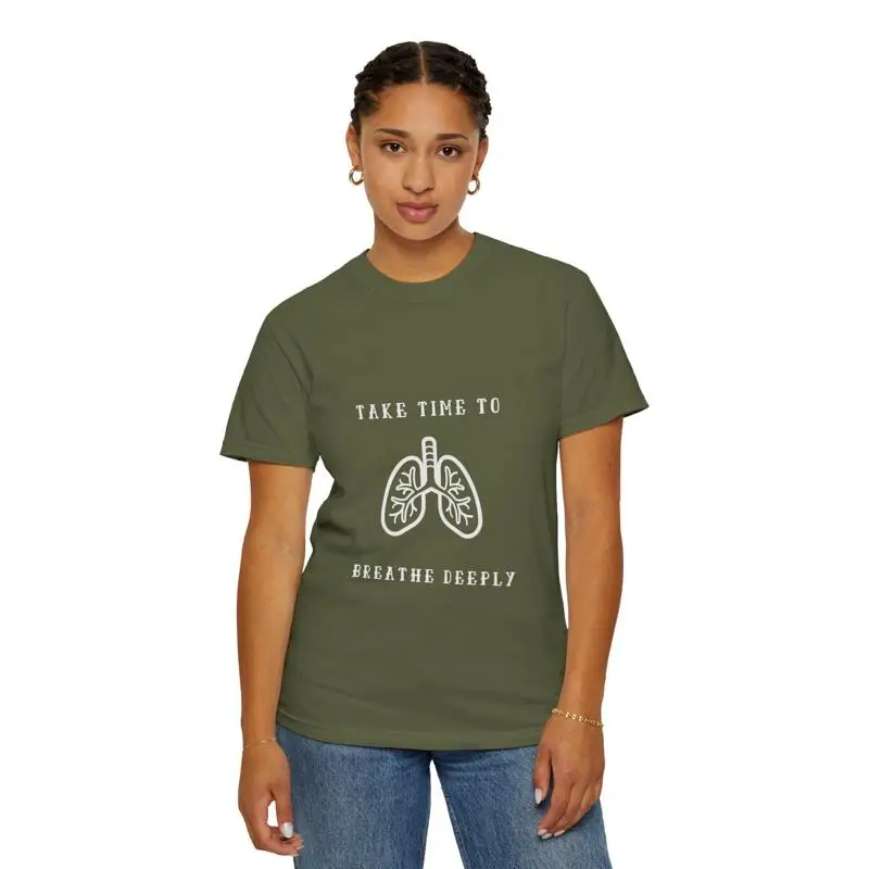 

Breathe Deeply Lungs T Shirt