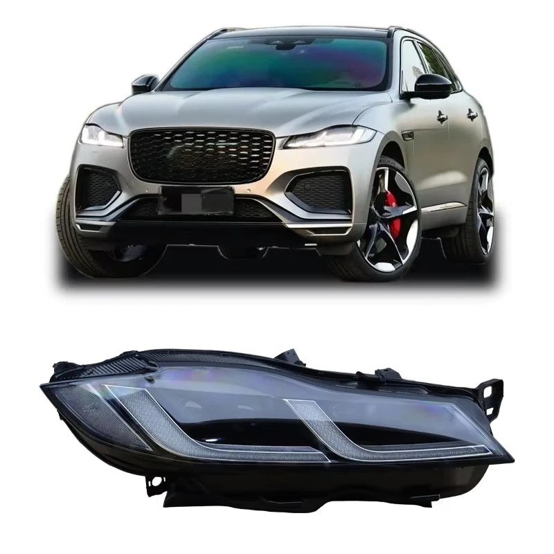 For Upgrade Replacing Four-Lens Ultra-Bright 12V Headlights for XF/F-Pace 2016-2025 Models 7500K 6000 Lumens