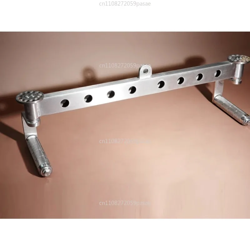 Barra Multifuncional para Sentadillas y Pesas, Barra Giratoria de Acero Inoxidable para Peso Muerto y Press de Banca, Equipo de Gimnasio en Casa