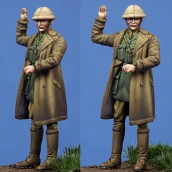 1/35 Resin Model figure GK Soldier British officer WWI Military Unassembled and unpainted kit