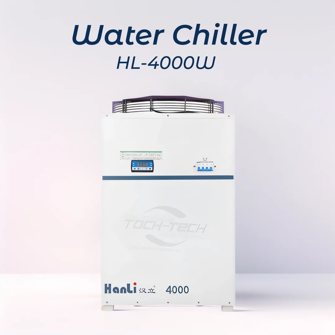 HANLI HL-4000W Industrial Water Chiller 380V 50Hz 15A for 4000w Fiber Laser Engraving and Cutting Machine Water Cooling Machine