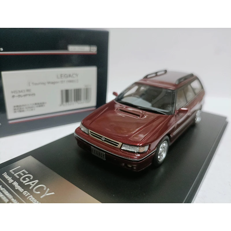 โมเดลรถ Hi Story 1/43 สเกลเรซิ่น Legacy GT 1992 Touring Wagon ของสะสมสำหรับผู้ใหญ่ ของที่ระลึก ของขวัญ แบบตั้งโชว์