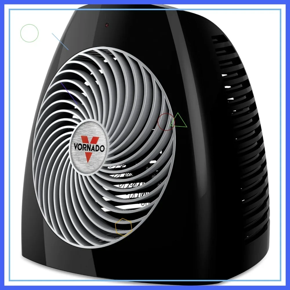 

Обогреватель с 3 режимами нагрева, регулируемым термостатом, защитой от опрокидывания и автоматическим отключением для обогрева всего помещения