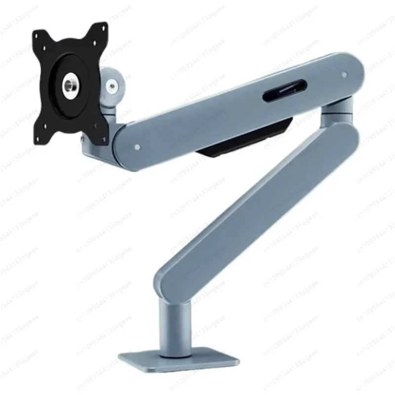 Adjustable Gas Spring Monitor Arm for 17-49 Inch Flat Curved Ultrawide Screens Desk Mount for Home Office Gaming