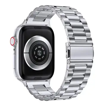 適用於 Apple Watch Ultra 3/2 的不鏽鋼錶帶,尺寸可選 46mm、49mm、40mm、44mm、42mm、41mm、45mm,相容於 iWatch Series 11、10、9、8、7、SE 和 6。 10 最佳銷售 貝爾·羅斯 - №8