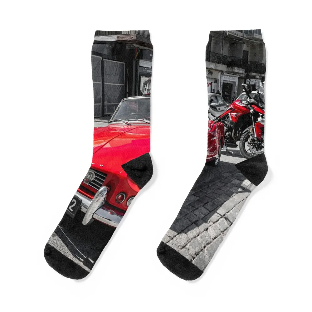 

Red Spitfire Socks Thermal man winter Run New year's Lots Women's Socks Men's