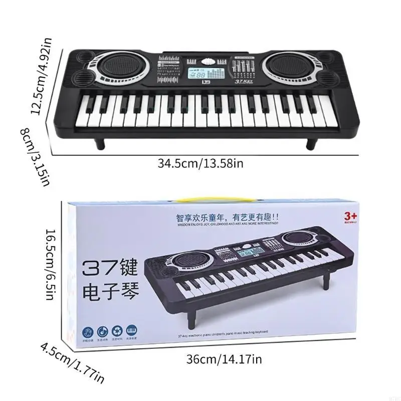 97BC 子供のおもちゃのキーボード楽器ミニピアノ教育玩具パーティー用品