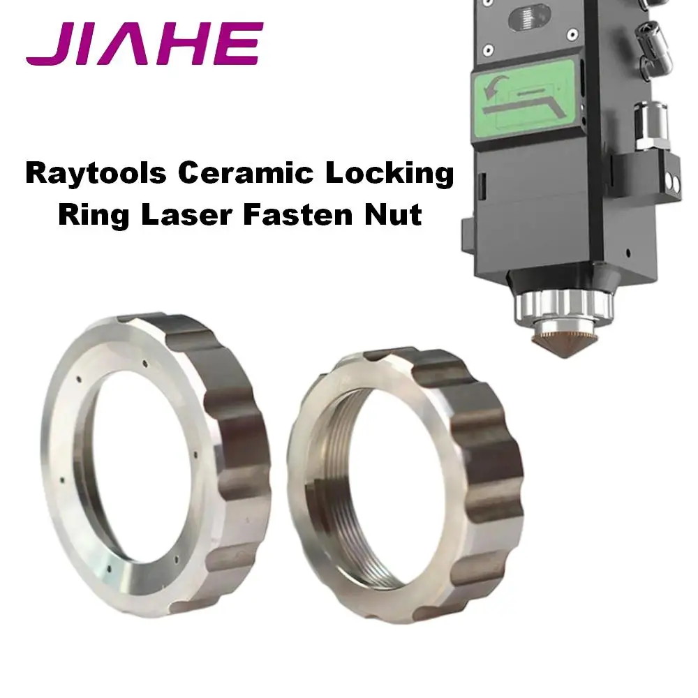 Raytools Laser Cutting Head Locking Ring BM110 Ceramic Ring Lock Nut BM111 Capacitor Connector Heat Dissipation Pressure Ring