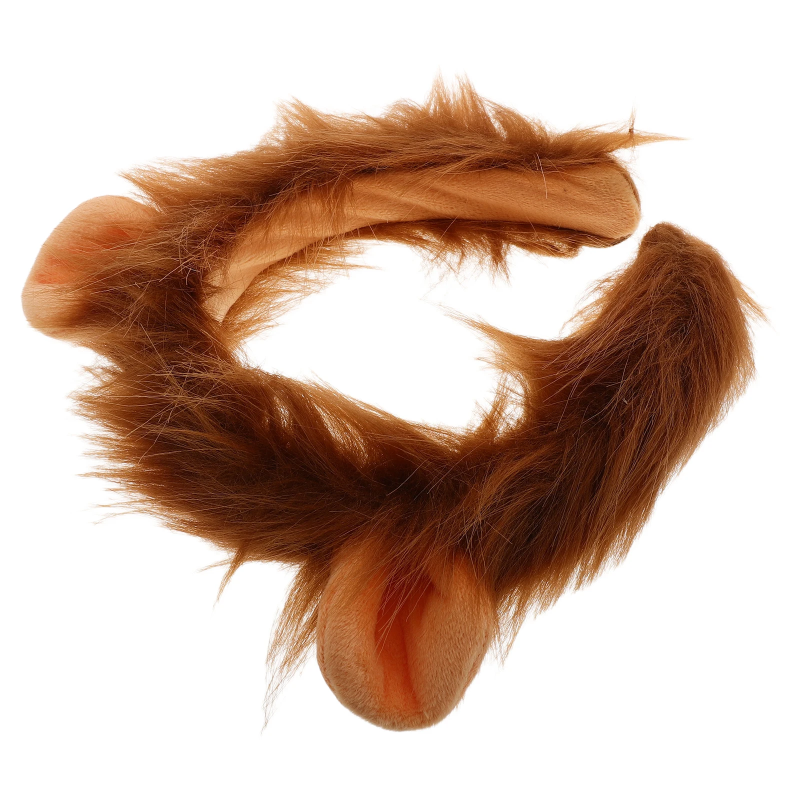 

Adorable Lion Headband Animal Ears Costume Party Cosplay Birthday Decoration Cute Dress Up Accessory Halloween Stage Favor