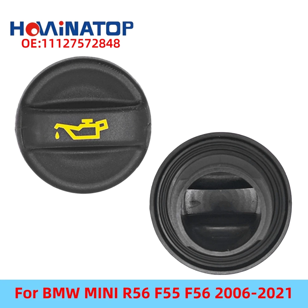 HOWINATOP 11127572848 Engine Oil Filler Cap For BMW MINI R56 F55 F56 2006-2021 OEM Replacement