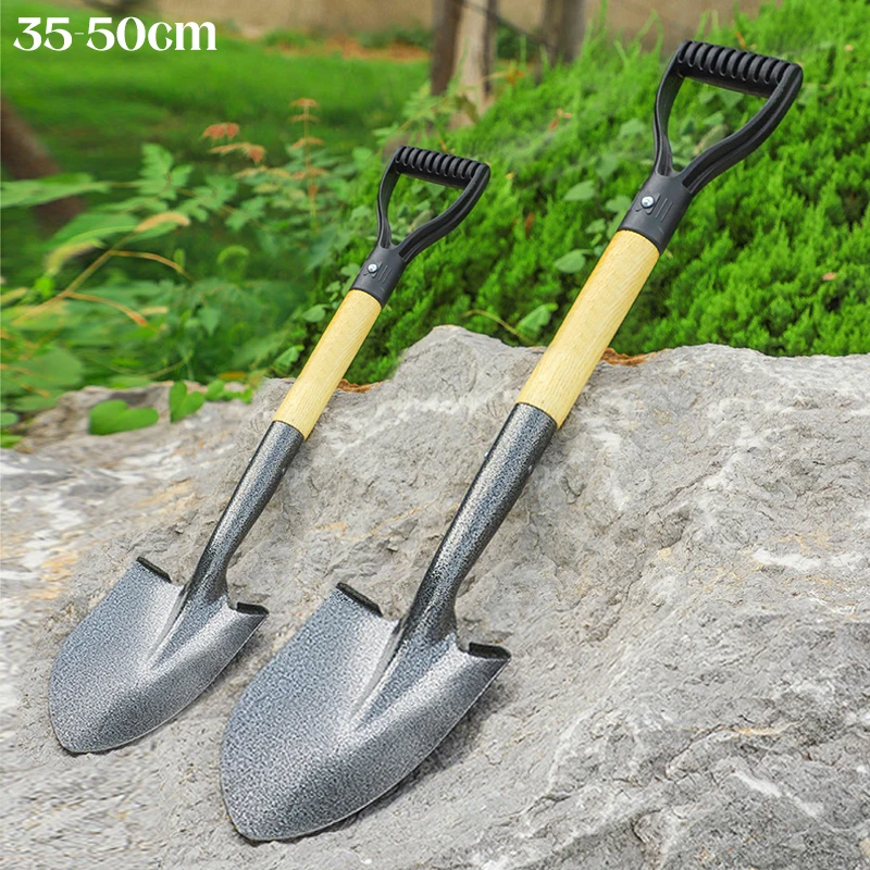 50cm łopata do kopania Mini ze stali manganowej kielnia wodoodporna, odporna na rdzą powierzchnia powlekana na kemping na zewnątrz