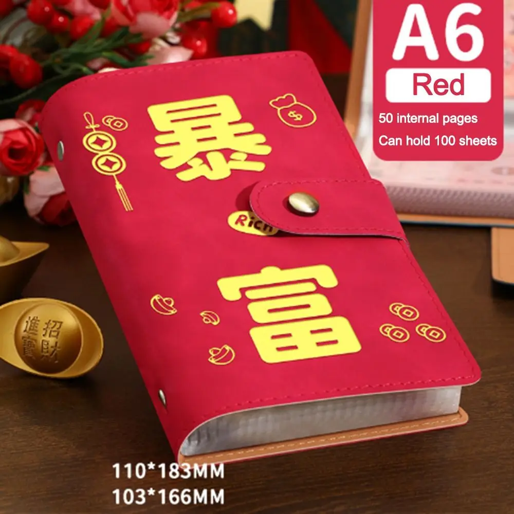 PU 100-enveloppen Geldbesparend Uitdaging Rijk worden's nachts Grote capaciteit Besparingsuitdagingen Vellen Herbruikbaar Waterdicht