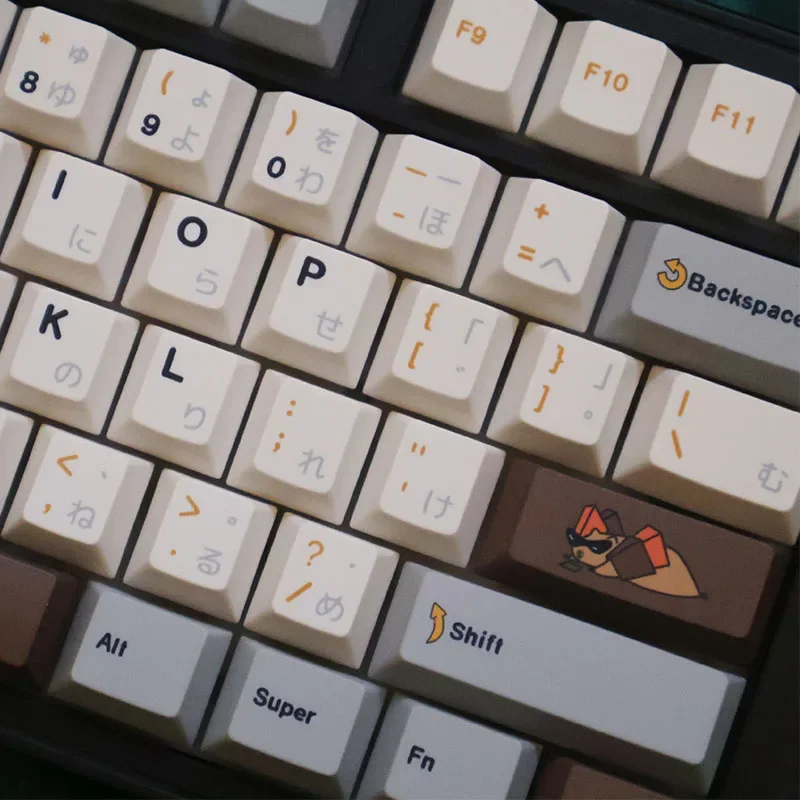 

143 key full set of PBT original five-sided sublimation customized keyboard cap