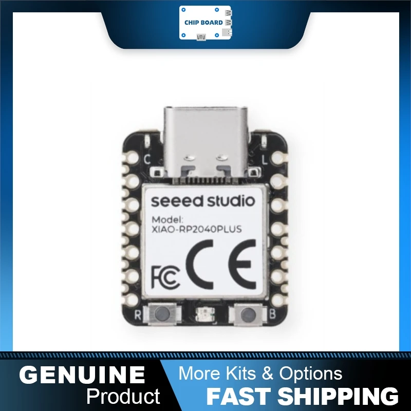 SeeedStudio XIAO RP2040 Plus Raspberry Pi RP2040 ARM Board with GPIO Battery Management