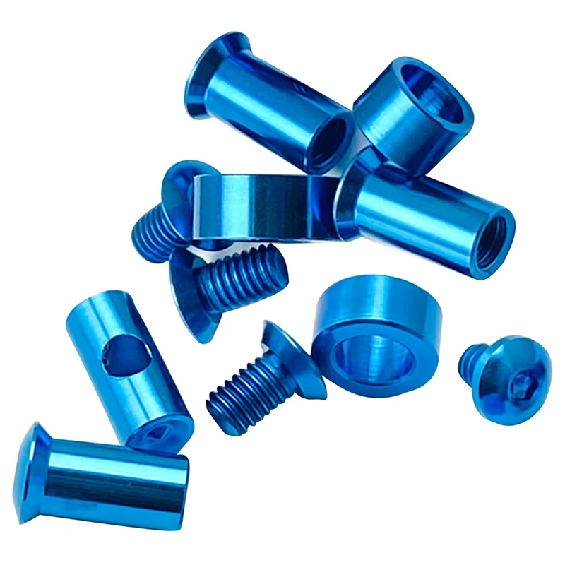 

Titanium Folding Knife Screws For Chris Reeve Large Sebenza 21 Folding Knife DIY Making Accessories Spindle Clamp 1 Set-A12K