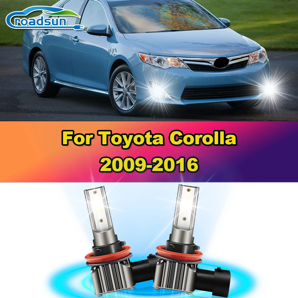 

12000LM High Power H8 H11 LED Fog Light 100W Car Fog Lamp Bulb 12V For Toyota Corolla 2009 2010 2011 2012 2013 2014 2015 2016