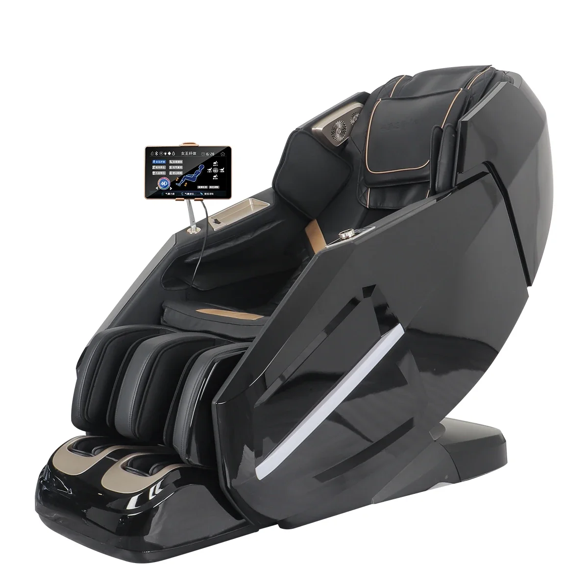 Direct Selling  leather Shiatsu kneading armchair With Back Heating massager chair full body zero gravity