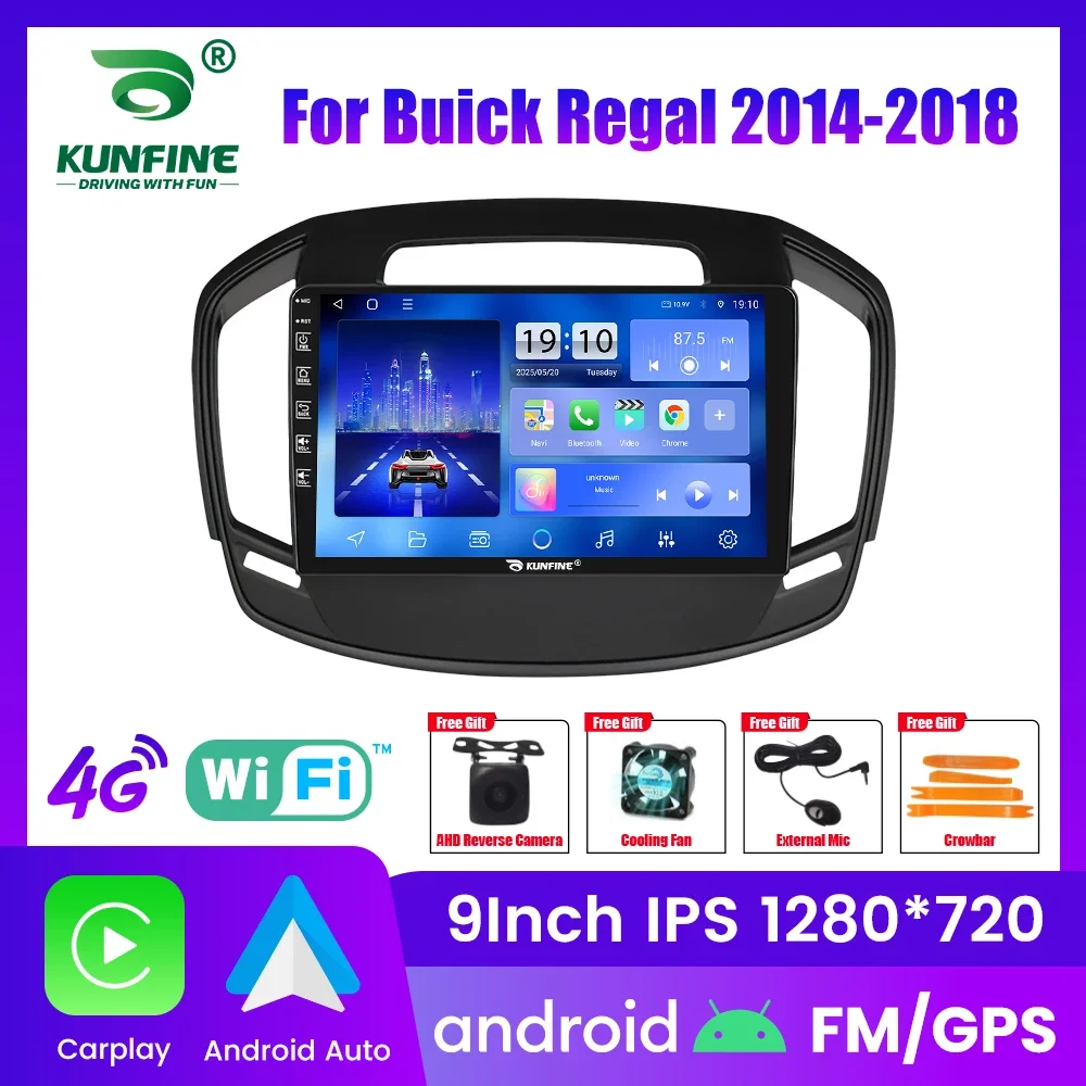 

10.33" Android Car Radio For Buick Regal 2014-2018 GPS Navigation Multimedia Video Player Carplay Android Auto Stereo