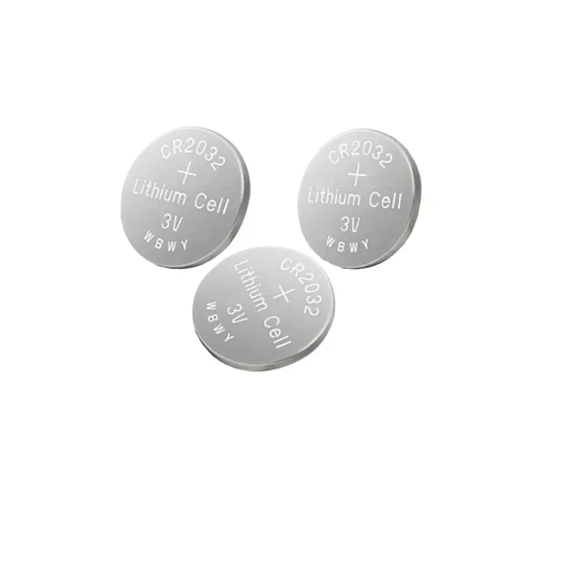 5PCS CR2032 3V 200mAh Disposable Button Battery BR2032 DL2032 ECR2032 3V CR 2032 Electronic Watch Button Lithium Ion Battery