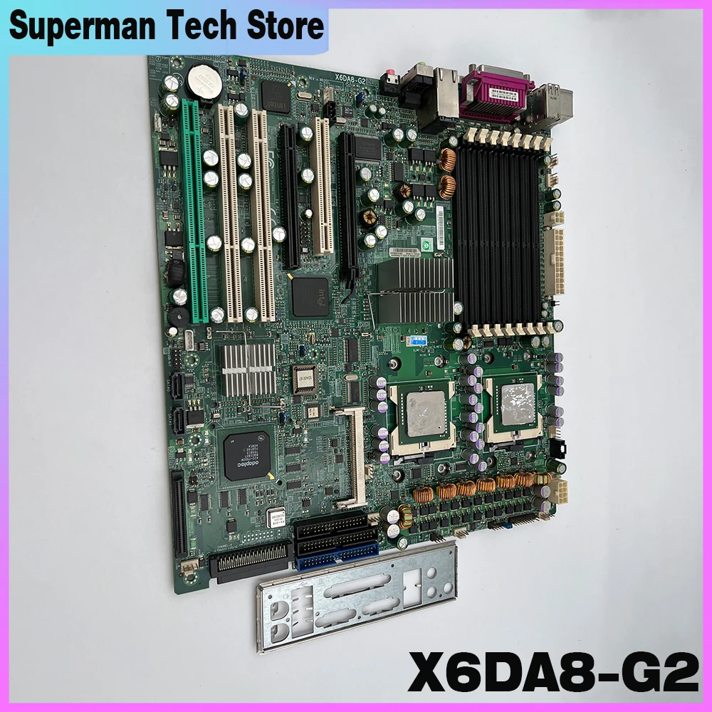 Workstation Motherboard For Supermicro E7525 604 Fully Tested X6DA8-G2