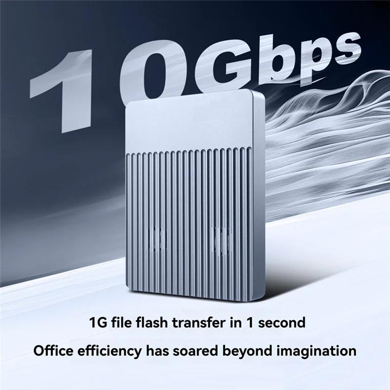 

Корпус USB 3.2 Gen 2 M. 2 Nvme SSD с охлаждающим вентилятором, поддержка 4 диска для Nvme M. 2 M-Key Case для 2280 SSD US PLUG