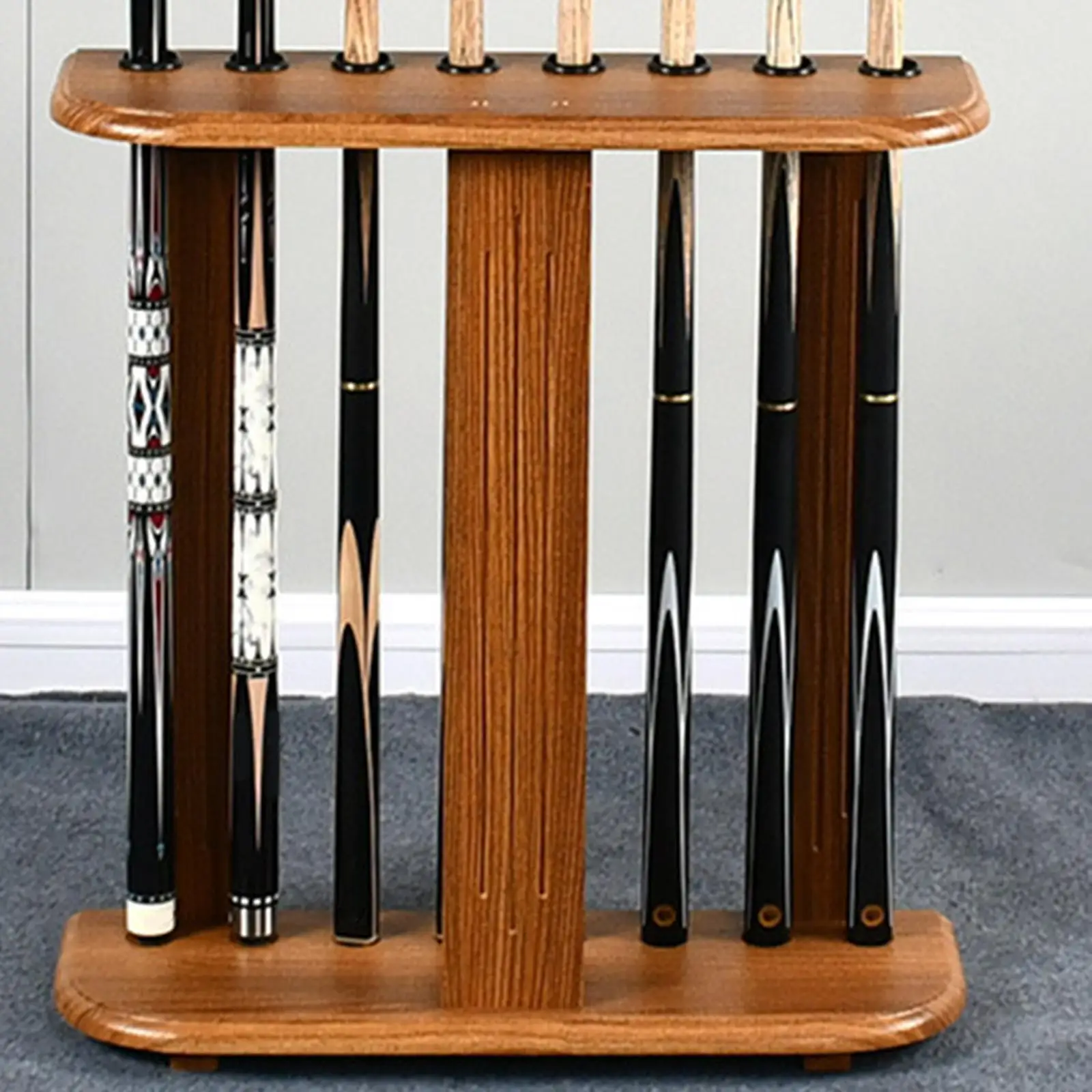 

Pool Cue Rack Verticalfor Ball Room for Display Pool Accessories Gift for Billiard Players Floor Cue Rack Billiards Cue Rack