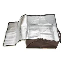Voedsel Pizza Levering Geïsoleerde Tas Waterdichte Camping Warmer Koude Thermische Zak Kit Voedsel Folie Thermische Isolatie Zak