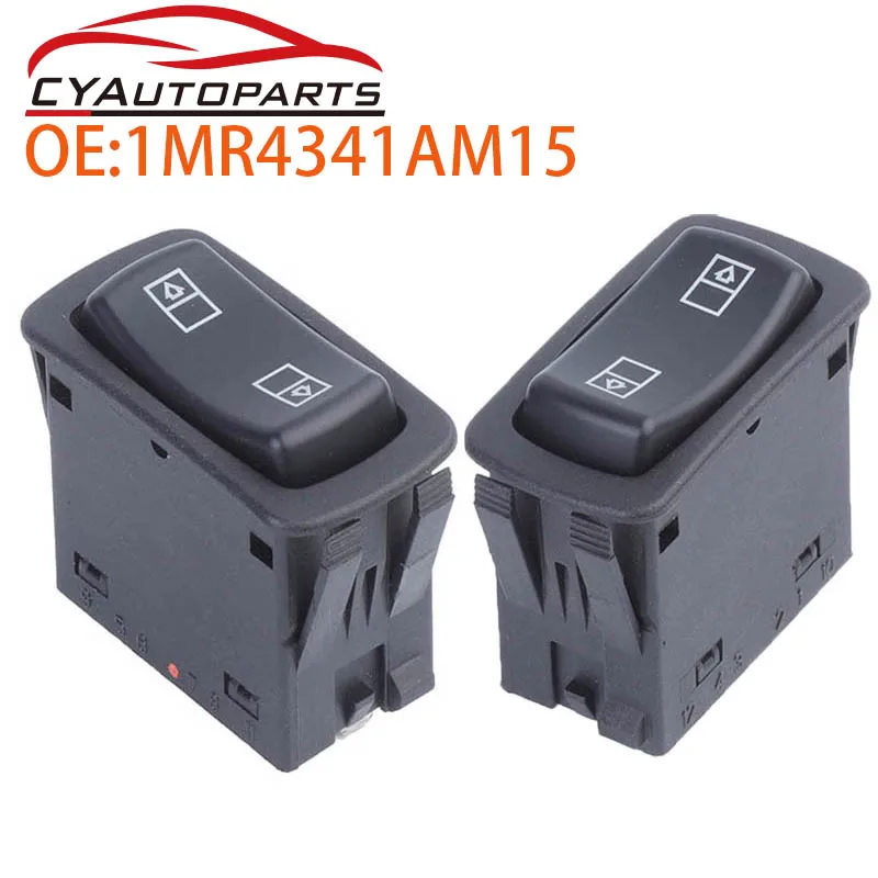 Nuevo botón de interruptor de ventanilla eléctrica 1MR4341AM15 para camiones Mack Heavy Duty CH/CX/CV 1MR4341BM15 1MR4341M15 82278971