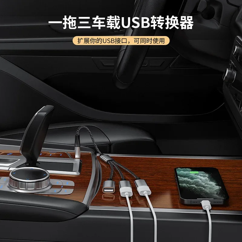 Multi USB Hub Extensions 4 Port Type C Hub USB Splitter Fast Data Transmission OTG Adapter For Computer Xiaomi Macbook Pro Air