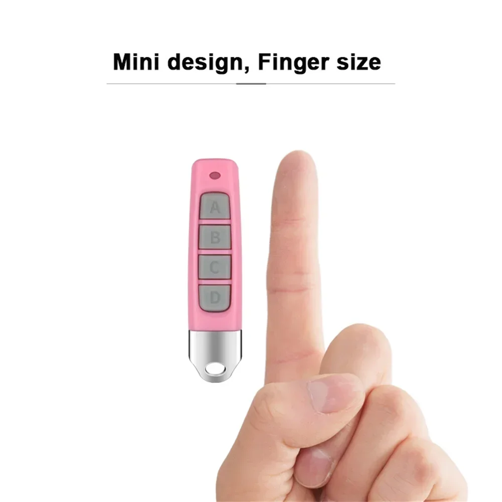 433MHZ Door Opener Remote Control 4 Channe Garage Gate Remote Control Duplicator Clone Cloning Code Car Key