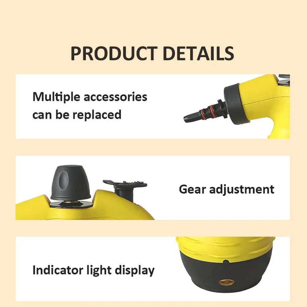 Multifunctional High Temperature and High Pressure Steam Cleaner Household Air Conditioner Kitchen Hood Cleaning Machine