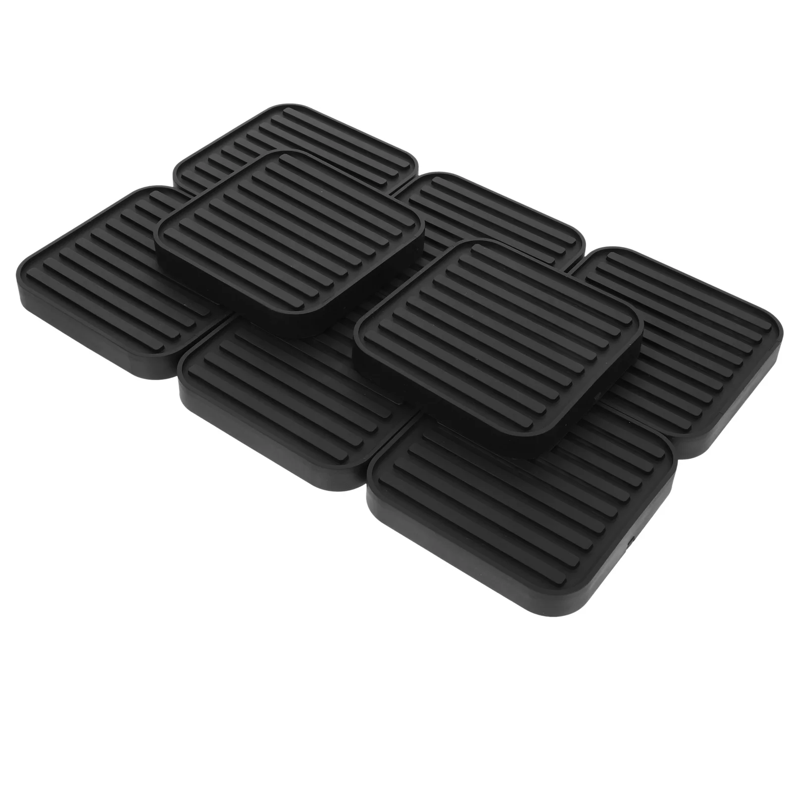 

8Pcs Silicone Furniture Leg Mats Chair Leg Pads Durable Anti-Slip Protectors for Sofa Bed Table Furniture Sliders