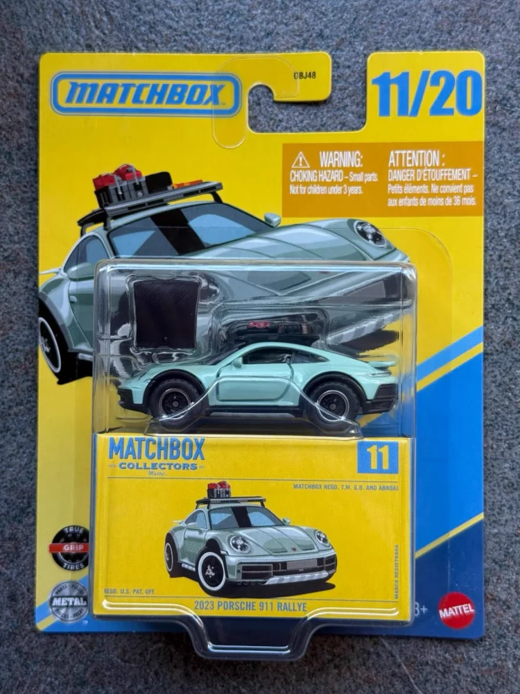 Boîte d'allumettes collectionneurs série Gbj48 Porsche 911 Aston Martin Jeep Fc Toyota Supra Bentley r-type 1/64 moulé sous pression Mini modèle de voiture jouet