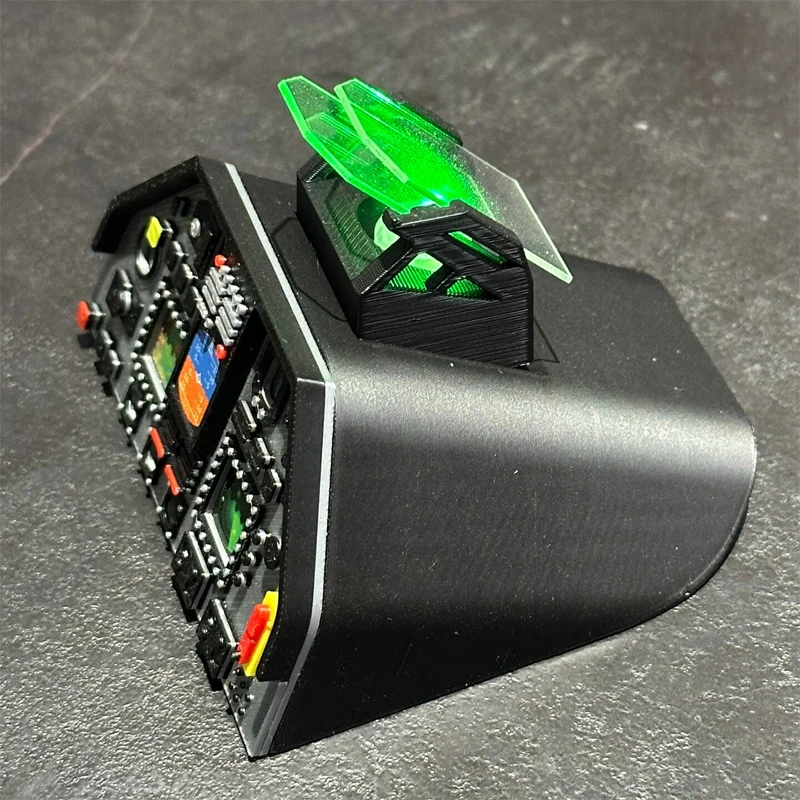 1PCS FPV Simulated Dashboard For ATOMRC Beluga RC Fixed-Wing Aircraft Cockpit Modification Part Static Instrument Panel Model